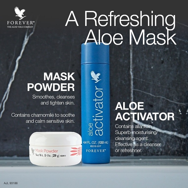 Forever aloe Mask Powder & Αctivator - Image 3